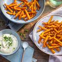 Karotten Pommes im Airfryer