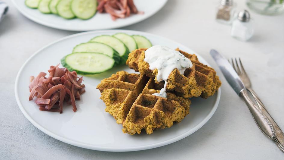 Falafel-Waffeln