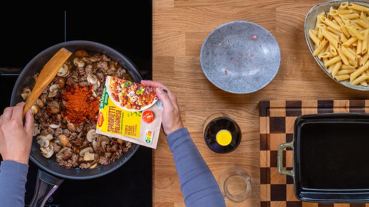 Penne Bolognese al Forno