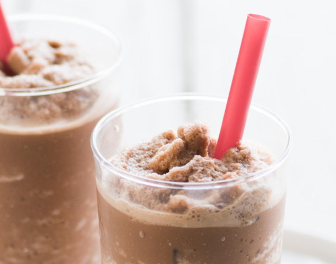 Coffee Milkshake With Mocha Flavor + Video, DF