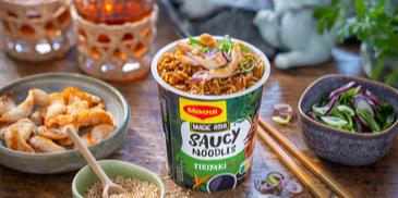 Saucy Noodles Teriyaki mit Hähnchen