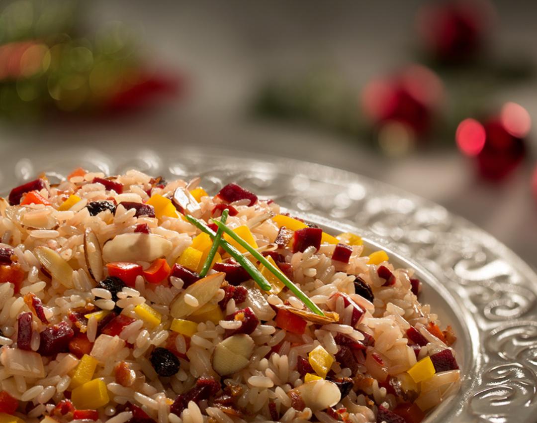 Arroz con Cebolla y Tocineta