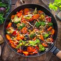 Gemüse-Pfanne Chop Suey