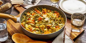 Gemüsecurry mit Hirse