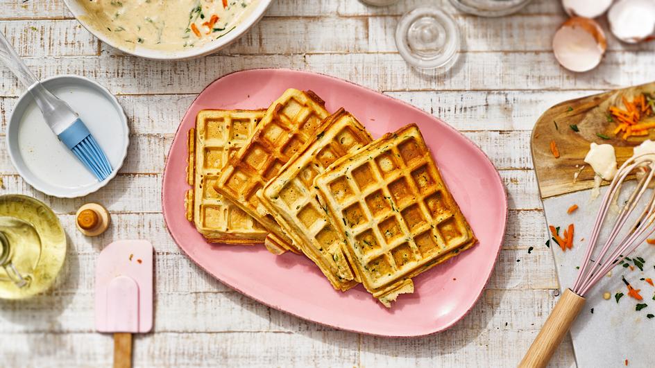 Waffeln - Grundteig salzig und süß