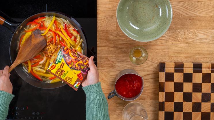 Shakshuka mit Avocado