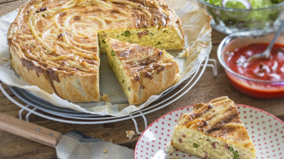 Carbonara Quiche