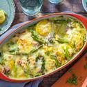 Spargel-Kartoffel-Auflauf