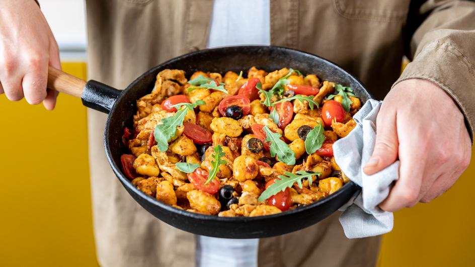 Gnocchi-Hähnchen-Pfanne