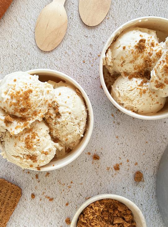 Helado de galleta Lotus Biscoff