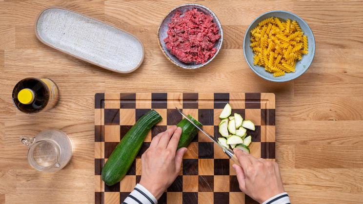 Hackfleisch-Nudel-Topf