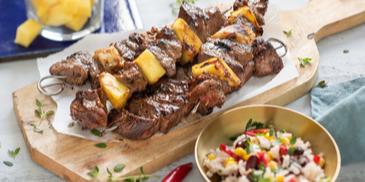 Jamaikanische Filetspieße