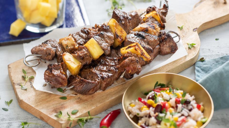 Jamaikanische Filetspieße