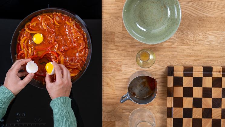 Shakshuka mit Avocado