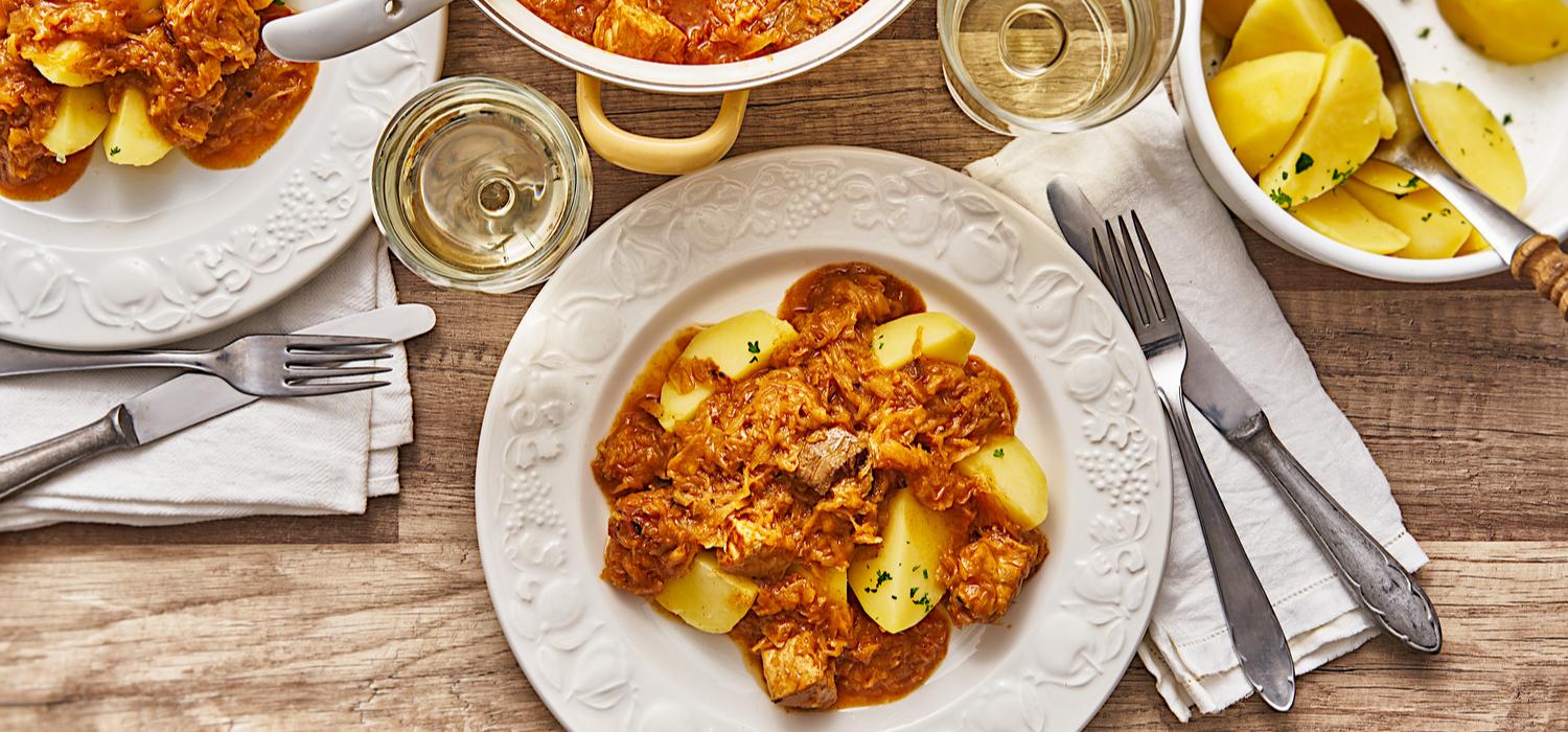 Gulasch &amp;quot;Szegediner Art&amp;quot; mit Sauerkraut | maggi.de