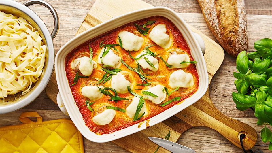 Hackbällchen "Tomate-Mozzarella"