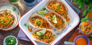 Smashed Bánh mì Tacos