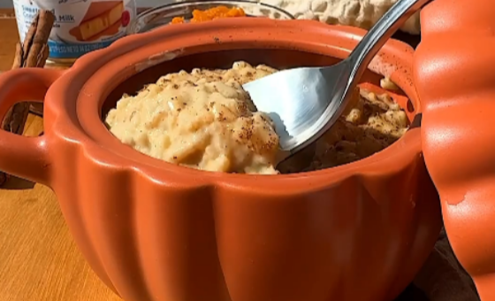 Pumpkin Rice Pudding