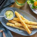 Parmesan-Spargel im Airfryer