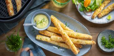 Parmesan-Spargel im Airfryer