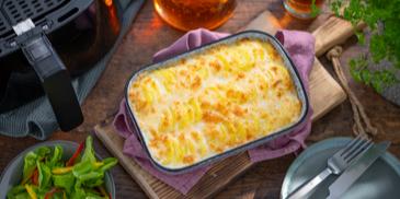 Kartoffel-Gratin in der Heißluftfritteuse