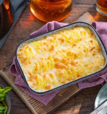 Kartoffel-Gratin in der Heißluftfritteuse