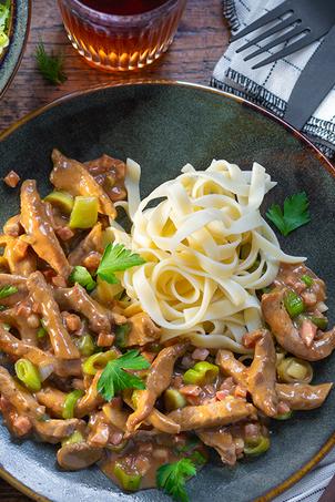 Jäger-Geschnetzeltes