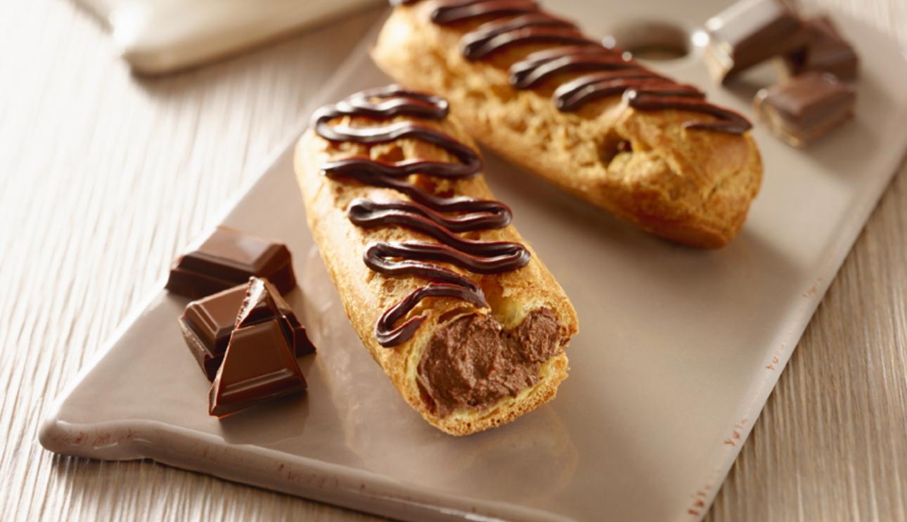 Eclairs de chocolate negro 70%