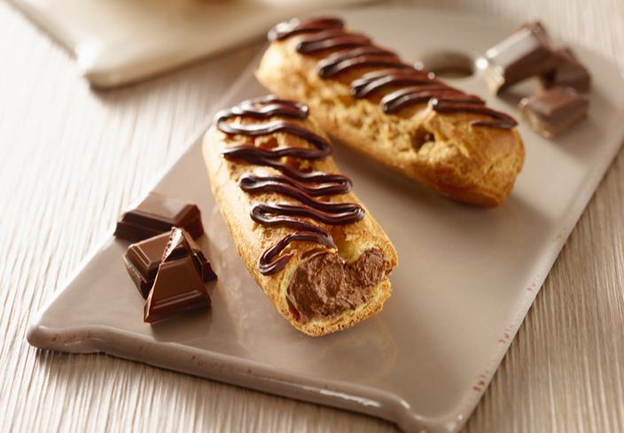 Eclairs de chocolate negro 70%