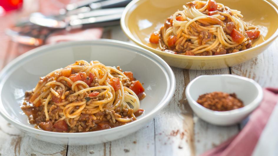 Pasta Diabolo Hackfleisch & Chili 