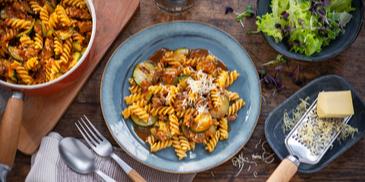 Hackfleisch-Nudel-Topf