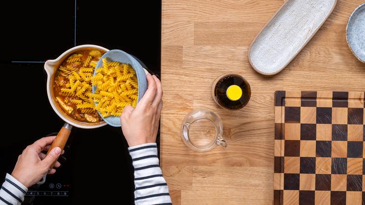 Hackfleisch-Nudel-Topf