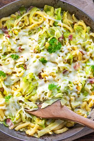 Schwäbische Krautspätzle
