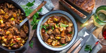 Burgunder Rindertopf