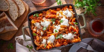 Penne Bolognese al Forno
