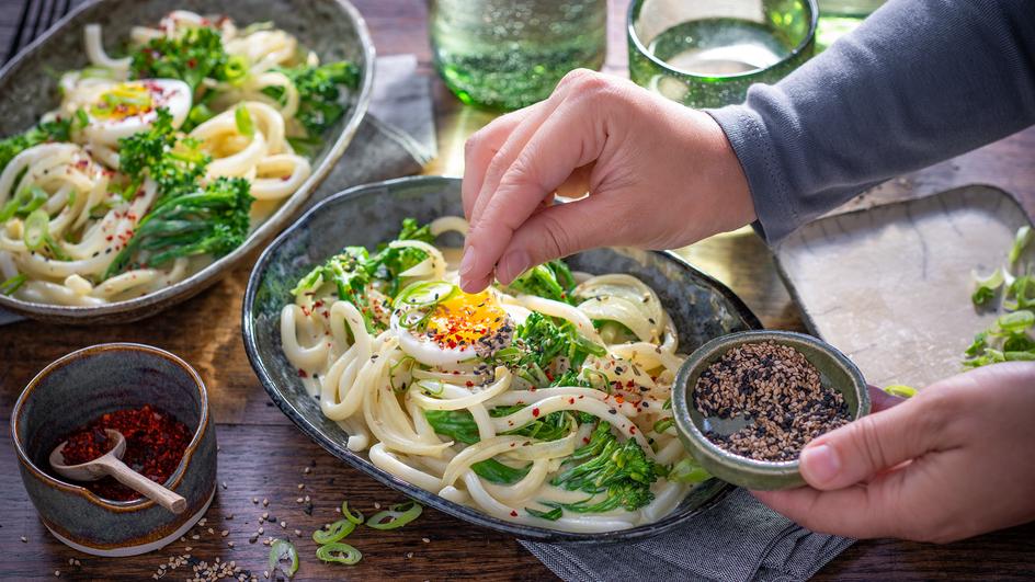 Peanut Udon Noodles