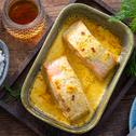 Lachs-Sahne-Gratin