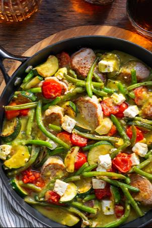 Zucchini-Filet-Pfanne