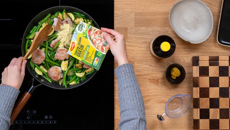 Zucchini-Filet-Pfanne