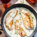 Köstliches Rezept mit Putenschnitzel in Rahmsauce