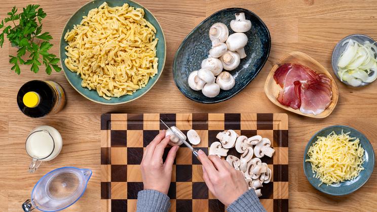 Rustikale Spätzle-Pfanne