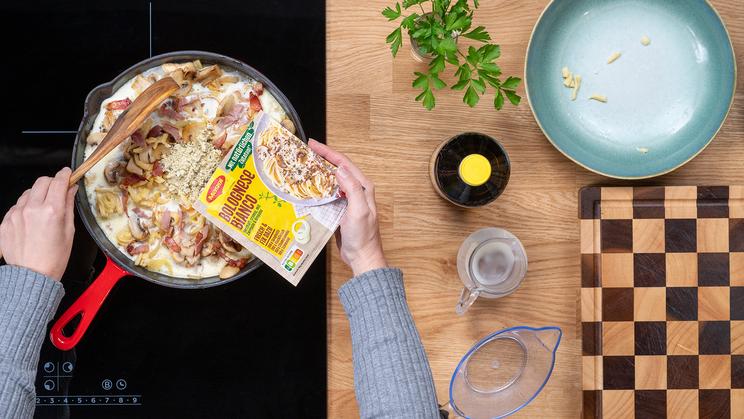 Rustikale Spätzle-Pfanne