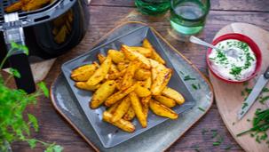 Rosmarin-Kartoffeln in der Heißluftfritteuse