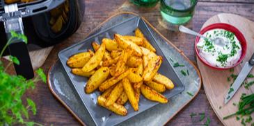 Rosmarin-Kartoffeln in der Heißluftfritteuse