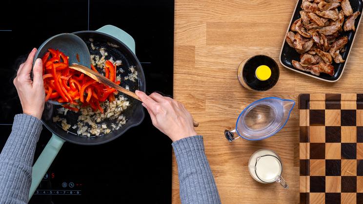 Filetgeschnetzeltes nach Art Stroganoff
