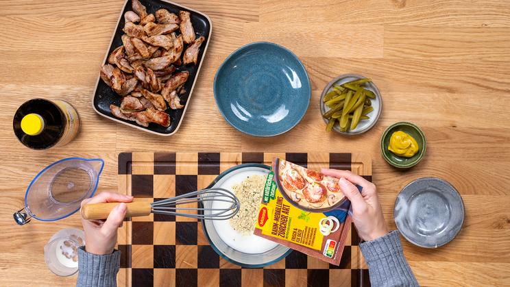 Filetgeschnetzeltes nach Art Stroganoff