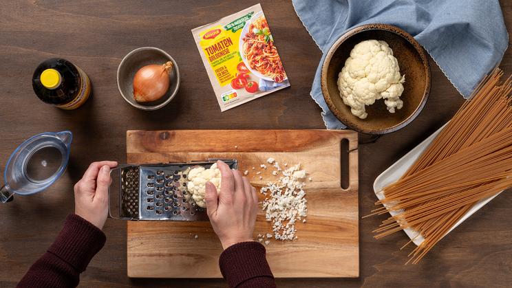 Blumenkohl Bolognese