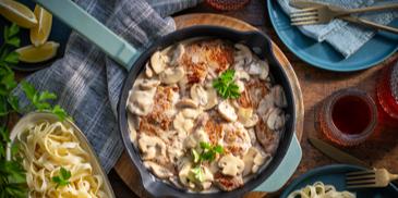 Kalbsschnitzel al Limone