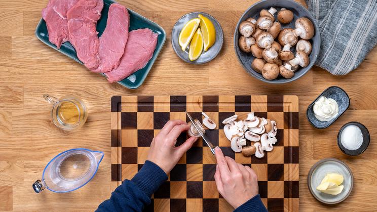 Kalbsschnitzel al Limone