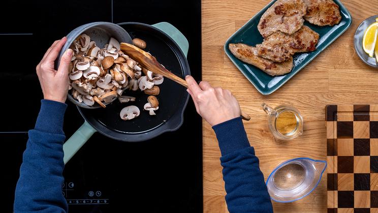 Kalbsschnitzel al Limone